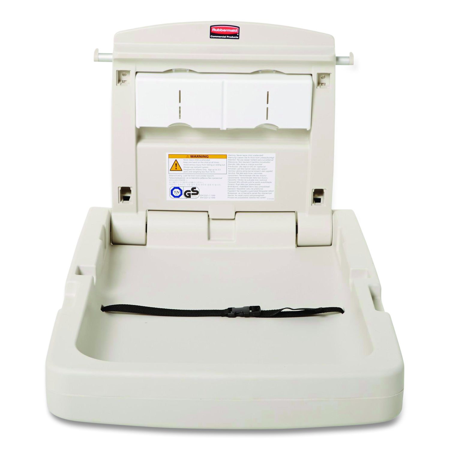 Rubbermaid Commercial Baby Changing Station Vertical, 34.1 x 23, Light Platinum